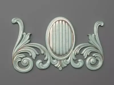 Center decorative ornament 3D print model