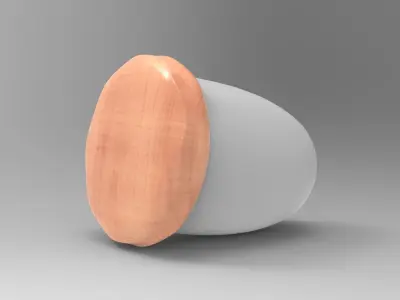 Coqa Storage Box Low-poly 3D model