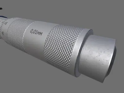 Micrometer 50-75mm 3D model