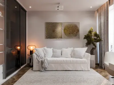 Guest Bedroom 01 3D model