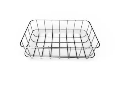 Wire Bin M01 Low-poly 3D model