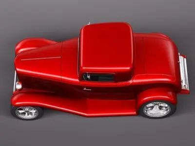 F32 HotRod multiple versions 3D model