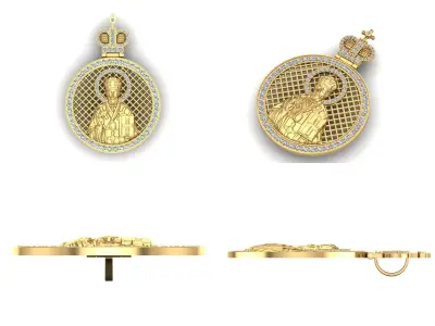 Pendant od 37 3D print model