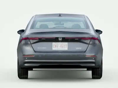 Honda Accord hybrid 2023 Low-poly 3D model