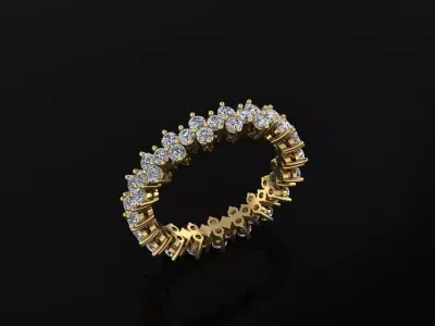 Women Ring 34 3D print model