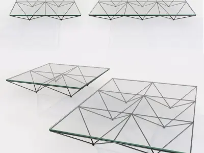 BB Italia Alanda coffee table 3D model