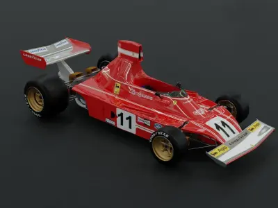 Ferrari 312 B3 3D model