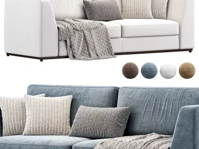 Colt Sofa By Highfashionhome 3D model