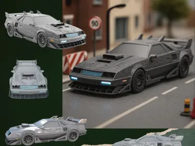 WASTELAND MACHINES GOTHIC NIGHTMARE CLASSICS 3D print model