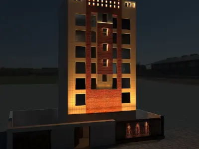 building Free 3D model