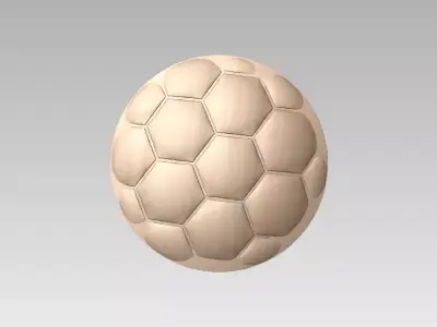Football relief for 3d print and wood router Free 3D model