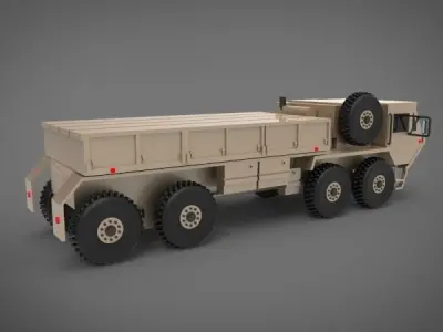 Oshkosh Military Vehicle 3D model