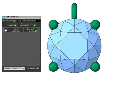Pendant  Minimalizm 3D print model
