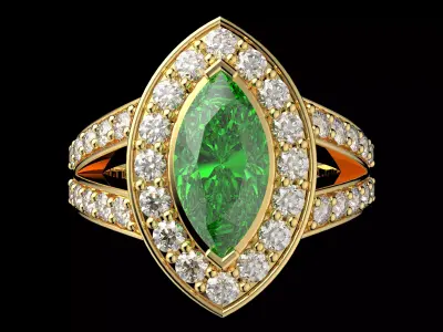 Gold N1546 3D print model