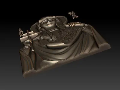 Saint Tatiana of Rome 3D model