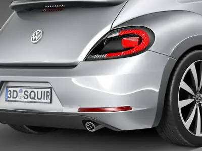Volkswagen Beetle 2012 3D model