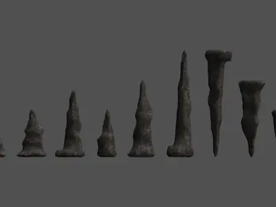 Stalagmite Set Free 3D model