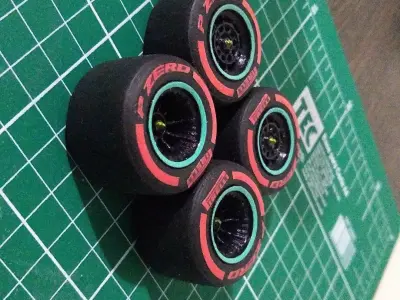 3D PRINTABLE MERCEDES 2021 F1 CAR 3D print model