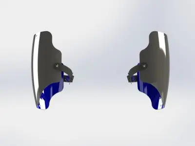 WG 7005 - The biceps armor 3D print model