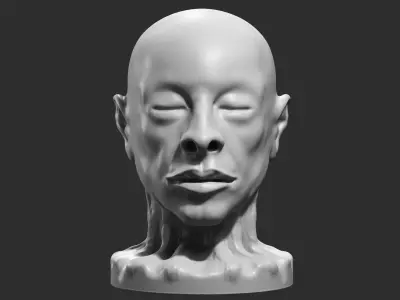 human modern sculpture 3d print model 64 3D print model
