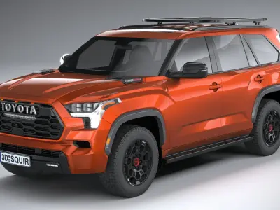 Toyota Sequoia TRD Pro 2024 3D model