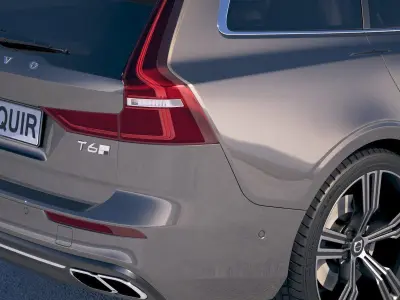 Volvo V60 2019 3D model