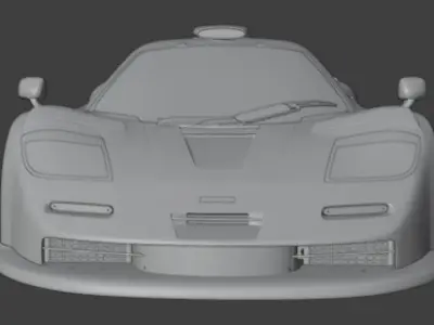 McLaren F1 GT 3D model