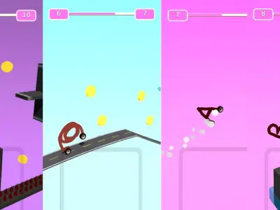 Race Draw Car and Win 3D  Admob  Unity Source code 3D model