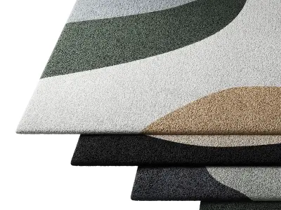 Rug Set 9 3D model