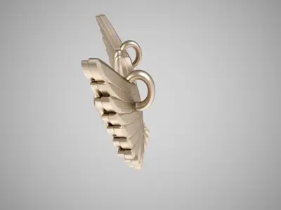 Peace Necklace 3D print model