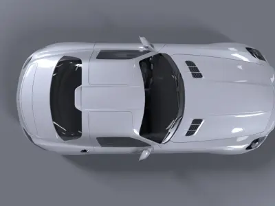 Mercedes Benz SLS AMG 3D model