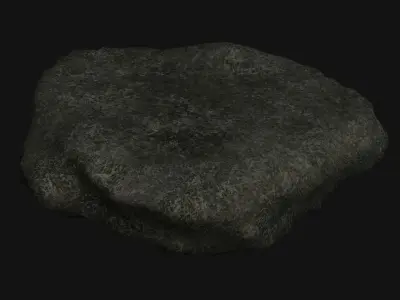 Rock 07 - Cave Free low-poly 3D model