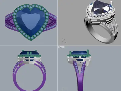 Ring 43 3D print model