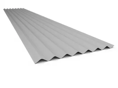 Plancha FRP 3D model