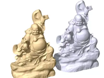 God happy Free 3D print model