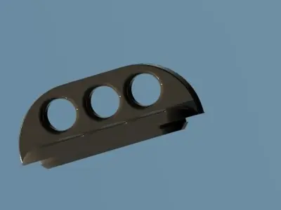 Anchorage point for Dacia Logan trunk 3D print model