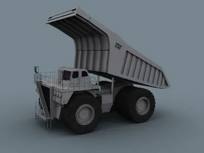 Mighty Mining Pack - 3d animated construction model 3D model