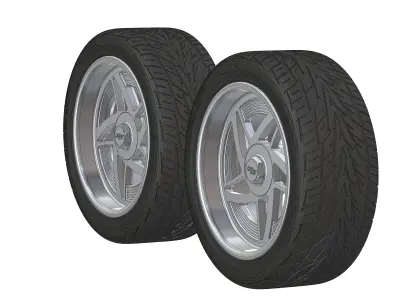 Custom wheels HRBB Speedstar for your scale model 3D print model