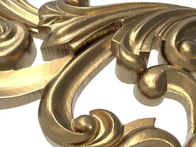  decorative pattern ready for 3D printing 3D model 334