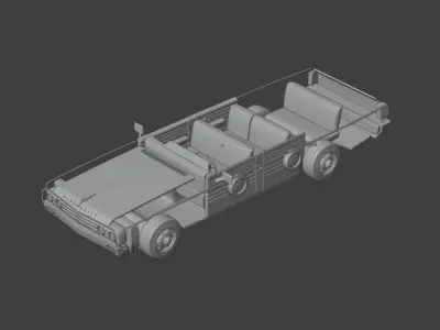 Oldsmobile Vista Cruiser 1964 3D print model