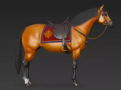 Horse 3d Model 3D model