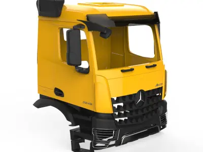 Mercedes Benz Arocs 3245 Cabin 3D print model