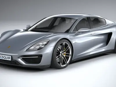 Porsche 960 Turismo 2021 3D model