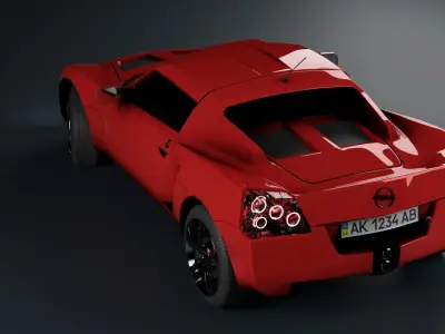 Opel Spedster 2001 3D model