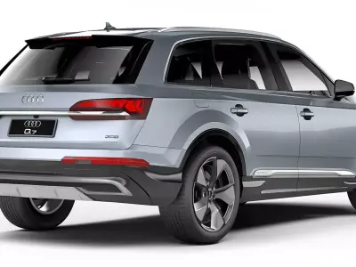 Audi Q7 2020 3D model