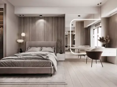 Master Bedroom Maslak by FGM 3D model