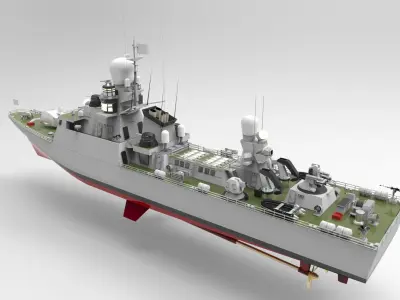 Buyan Class Corvette 3D model