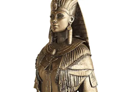 cleopatra statue  3D model