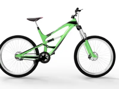  mountain bike 2 3D model