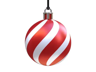 Christmas Ball Collection 04 Low-poly 3D model